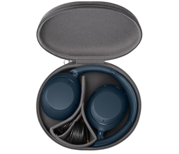 Sony WH-XB910N Niebieskie - 689877 - zdjęcie 6